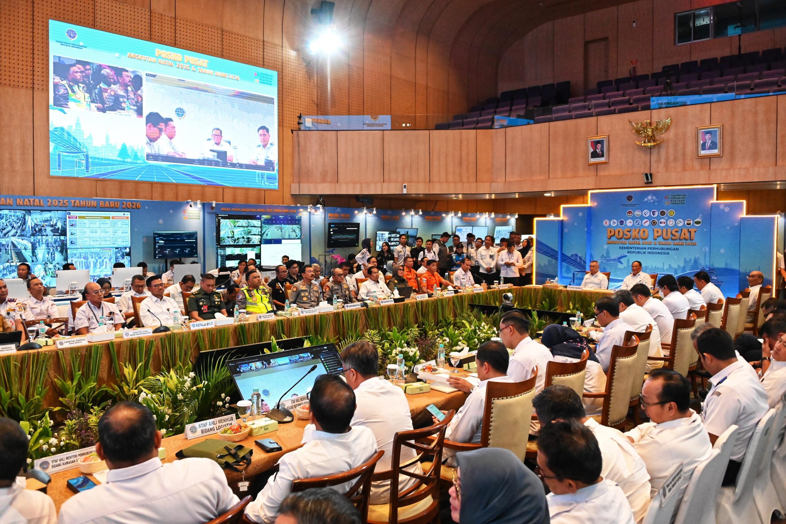 Posko Pusat Angkutan Natal 2025