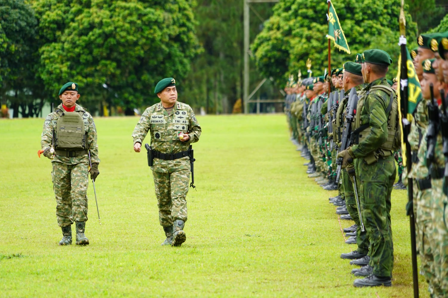 Dalam amanatnya, Pangdivif 2 berpesan agar satuan terus meningkatkan profesionalisme dan soliditas guna mendukung tugas pokok Kostrad. Satuan siap tempur, pemimpin siap memimpin!